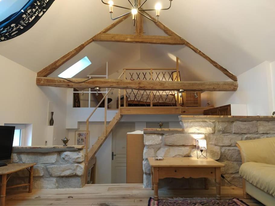 Acheres-la-Foret Superbe Appartement Dans Charmant Corps De Ferme מראה חיצוני תמונה