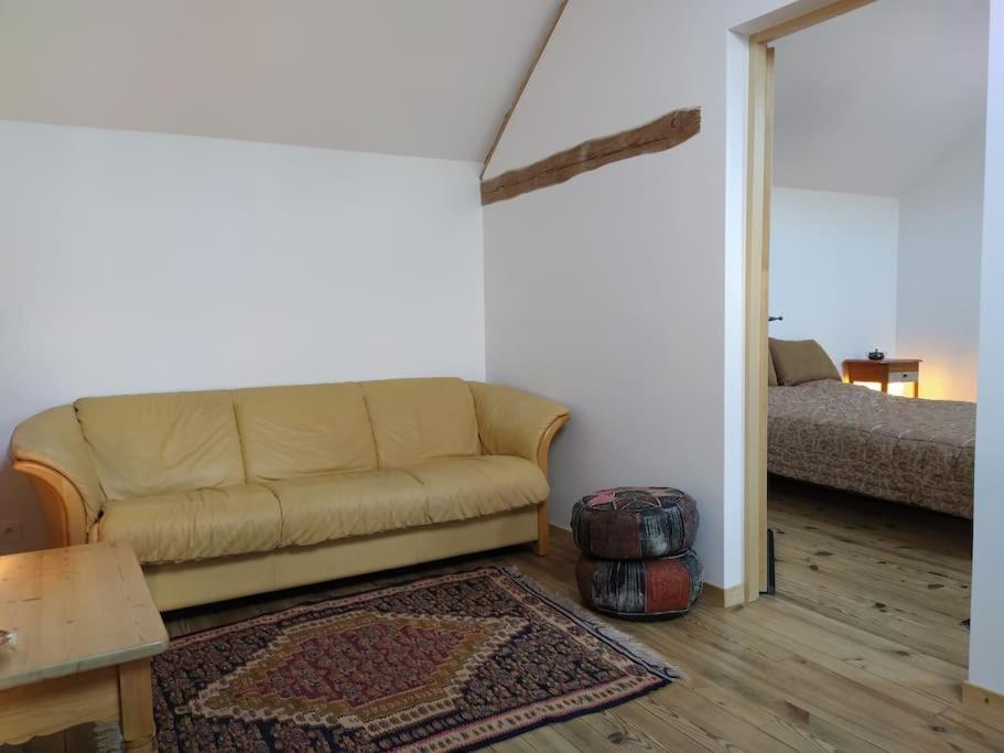 Acheres-la-Foret Superbe Appartement Dans Charmant Corps De Ferme מראה חיצוני תמונה