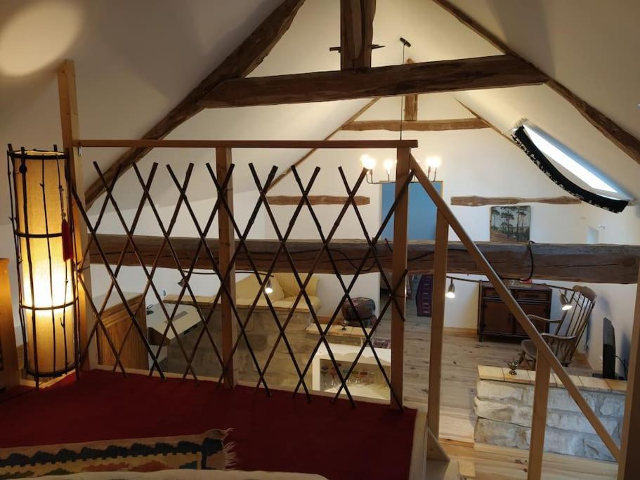 Acheres-la-Foret Superbe Appartement Dans Charmant Corps De Ferme מראה חיצוני תמונה
