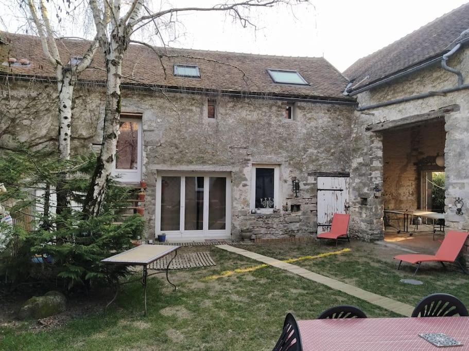 Acheres-la-Foret Superbe Appartement Dans Charmant Corps De Ferme מראה חיצוני תמונה