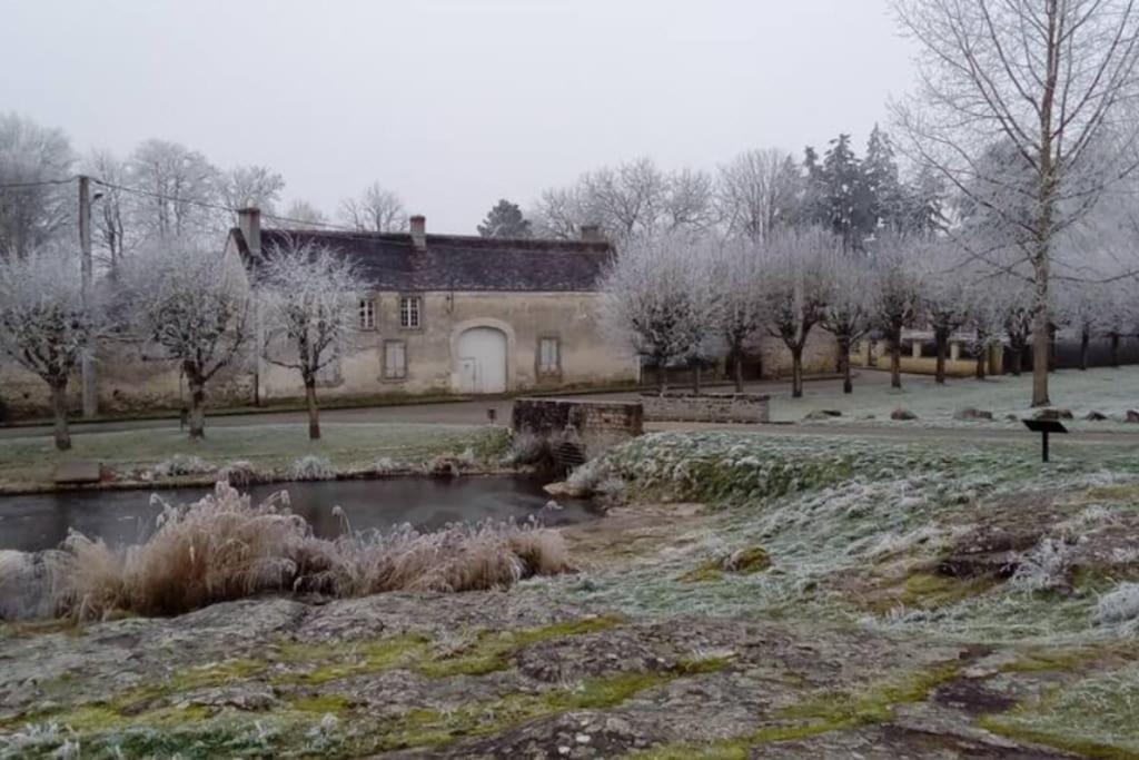 Acheres-la-Foret Superbe Appartement Dans Charmant Corps De Ferme מראה חיצוני תמונה